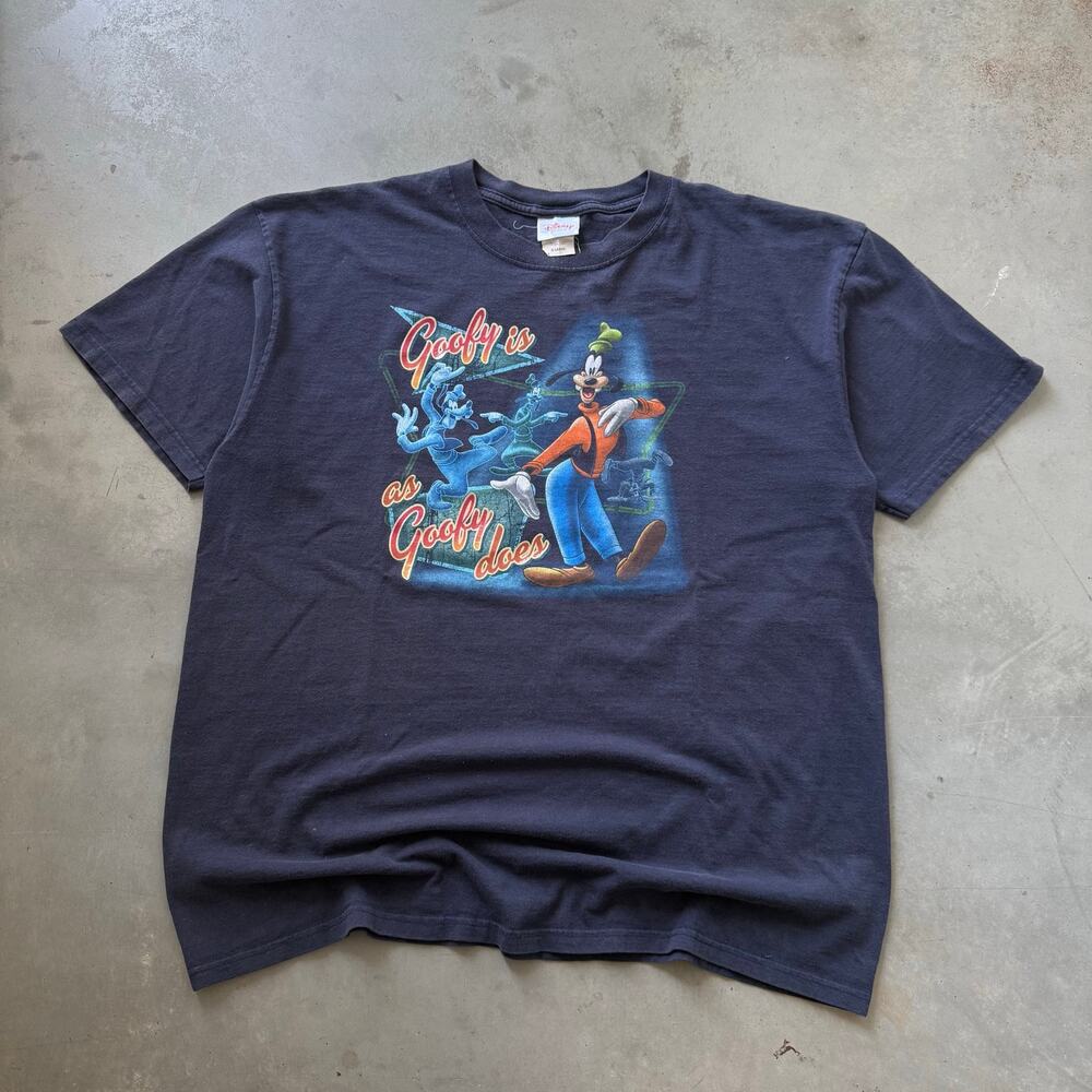 Vintage 90ās Goofy Is As Goofy Does Disney Classic Retro Graphic T-shirt Size XL